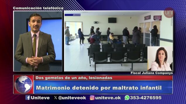 Uniteve Noticias | Matrimonio detenido por maltrato infantil