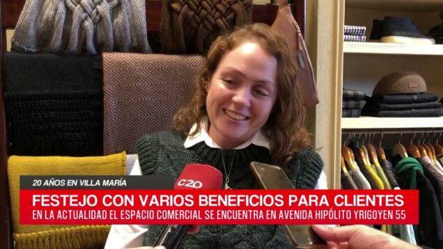 C20 Noticias | 20 años en Villa María – Paula Ojeda
