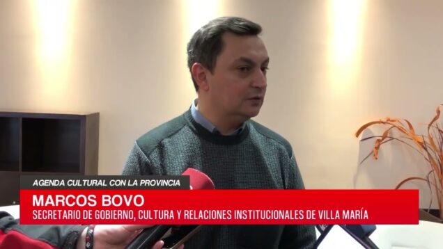 C20 Noticias | Agenda cultural con la provincia – Marcos Bovo