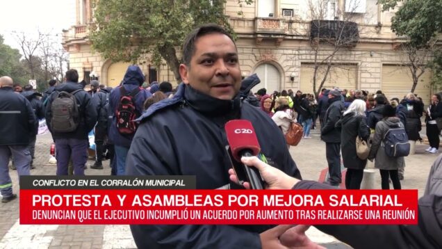 C20 Noticias | Claudio Guevara – Marcos Azcona – Conflicto en el Corralón Municipal