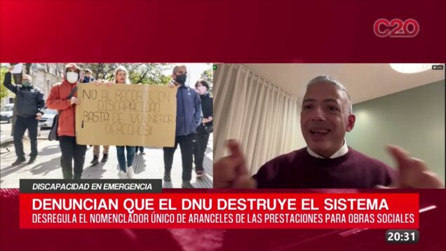 C20 Noticias | Discapacidad en emergencia – Mauro Olmos