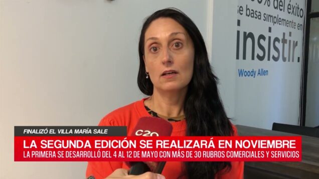 C20 Noticias | Finalizó el Villa María sale – Daniela Peña