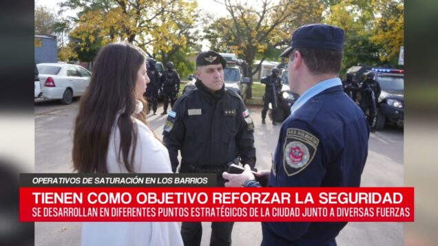 C20 Noticias | Guadalupe Vázquez – Operativos de Saturación en los barrios