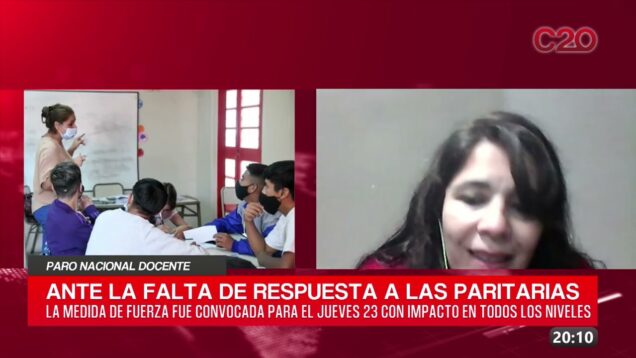 C20 Noticias | Lorena Zamora – Paro Nacional