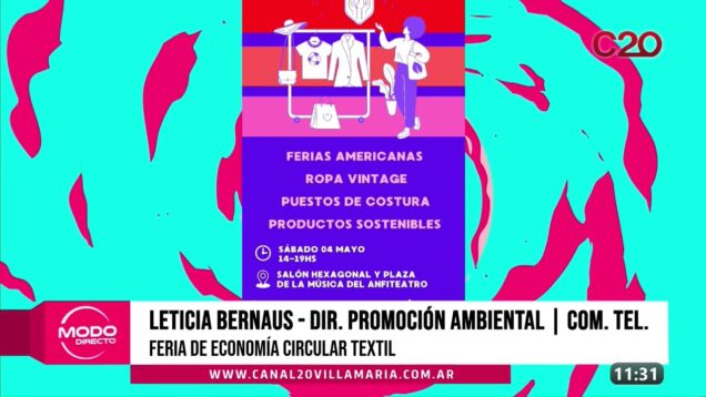 Modo Directo | Feria de Economía Circular Textil – Leticia Bernaus