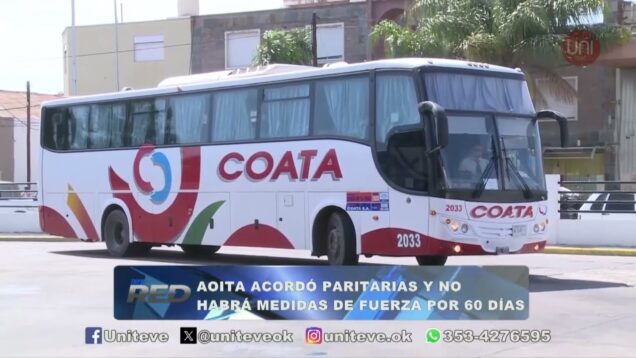 Uniteve Noticias | Aoita acordó paritarias y no habrá medidas de fuerza por 60 días