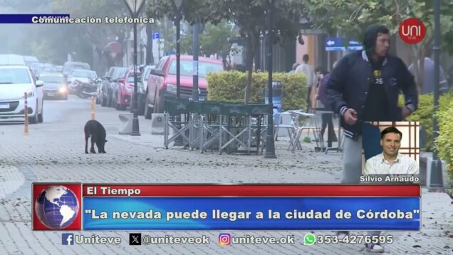 Uniteve Noticias | Córdoba: nieve y heladas para los próximos días en parte de la provincia