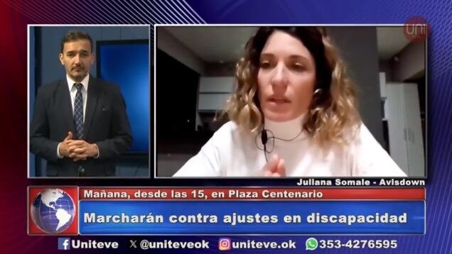 Uniteve Noticias | Discapacidad Ajustes – Juliana Somale