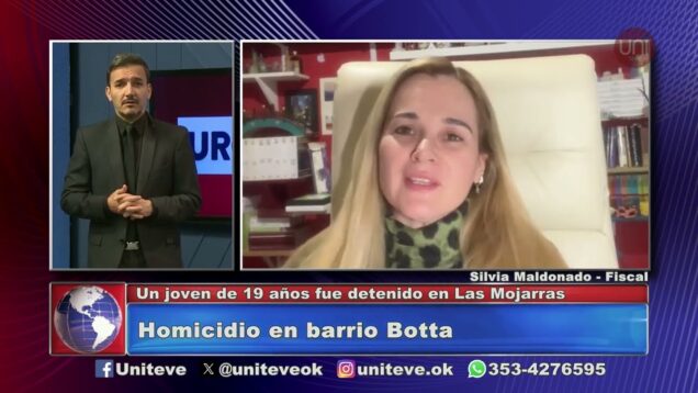 Uniteve Noticias | Homicidio en barrio Botta