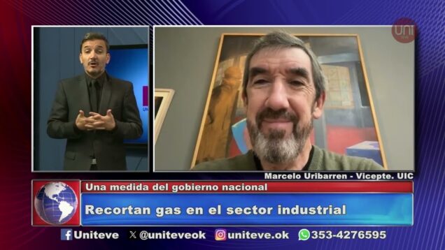 Uniteve Noticias | Recortan gas en el sector industrial