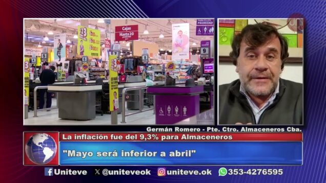 Uniteve Noticias | Según almaceneros, la inflación de abril fue del 9,3%