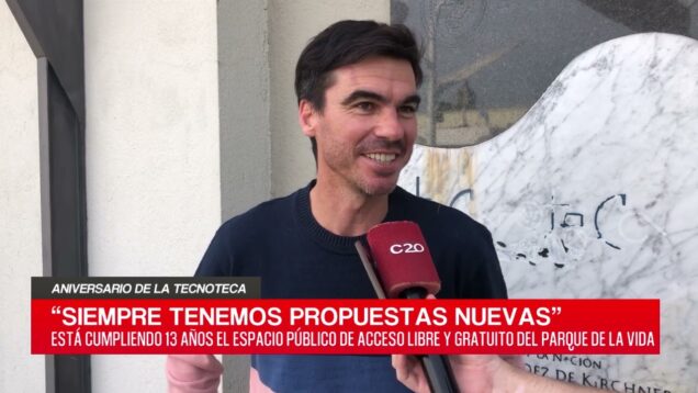 C20 Noticias | Aniversario de la tecnoteca – Ariel Vottero