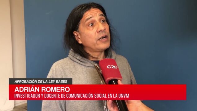 C20 Noticias | Aprobación de la ley bases – Adrián Romero