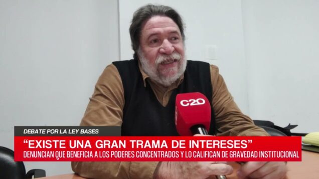 C20 Noticias | Debate por la ley bases – Claudio Lozano