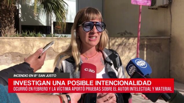 C20 Noticias | Incendio en B° San Justo – Andrea Donati