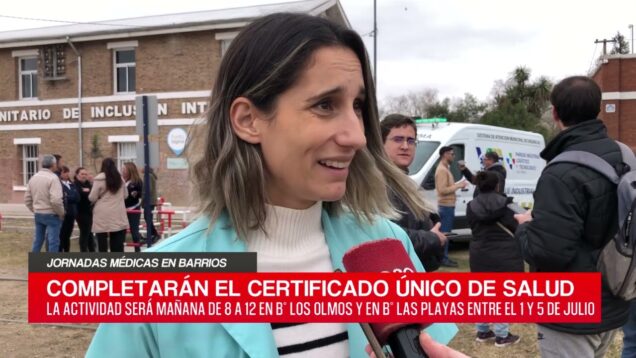 C20 Noticias | Jornadas médicas en barrios – Florencia Ruggeri