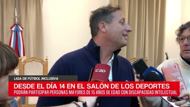 C20 Noticias | Liga de fútbol inclusiva – Alejandro Mana y Silvia Antonucci