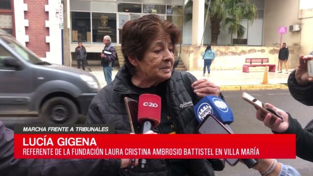 C20 Noticias | Marcha frente a tribunales – Lucía Gigena