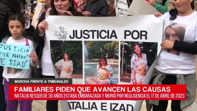 C20 Noticias | Marcha frente a tribunales – Rosalía Valenziano