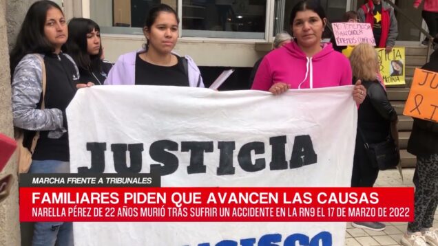 C20 Noticias | Marcha frente a tribunales – Vanesa Velázquez y Natalia Pérez
