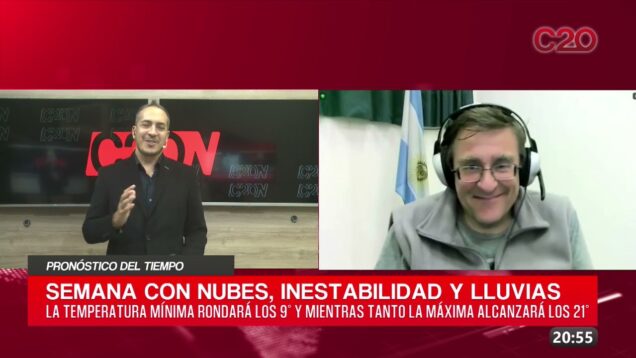 C20 Noticias | Pronóstico del tiempo – Hernán Allasia