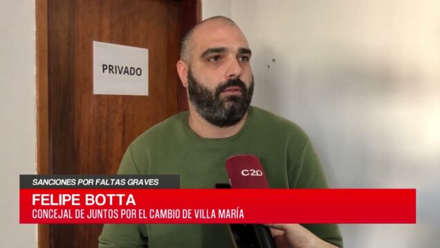 C20 Noticias | Sanción por faltas graves – Felipe Botta