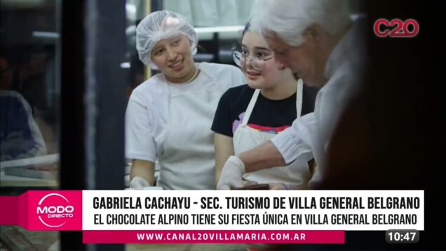 Modo Directo | Villa General Belgrano – Gabriela Cachayu
