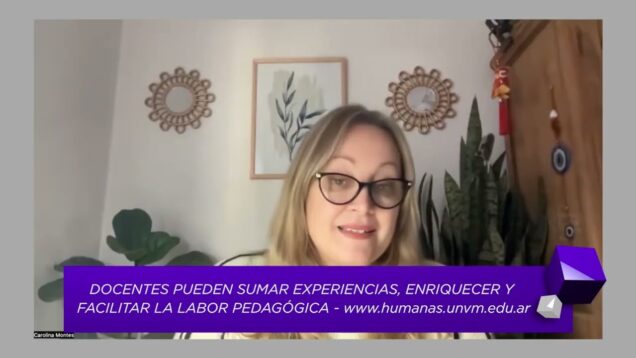 Uniteve Noticias | Docente de educación a distancia – Carolina Montes