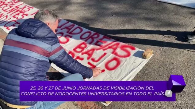 Uniteve Noticias | Jornadas de visibilización del conflicto nodocente