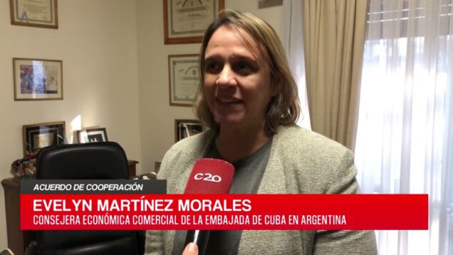 C20 Noticias | Acuerdo de cooperación – Evelyn Martínez