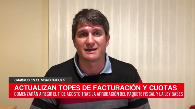C20 Noticias | Cambios en el monotributo – Mauricio Margaría
