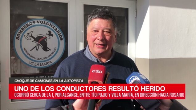 C20 Noticias | Choque de camiones en la autopista – Gustavo Nicola