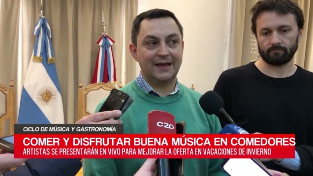 C20 Noticias | Ciclo de música y gastronomía – Marcos Bovo