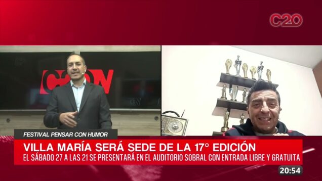 C20 Noticias | Festival pensar con humor – Adrián Gómez