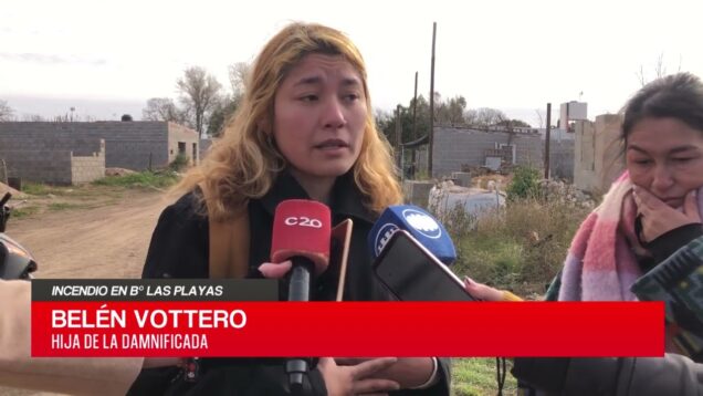 C20 Noticias | Incendio en B° Las Playas – Belén Vottero y Aldana Vottero