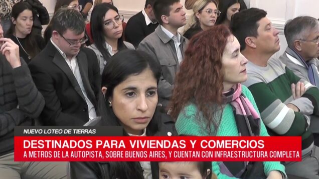 C20 Noticias | Nuevo loteo de tierras – Ángel Quaglia