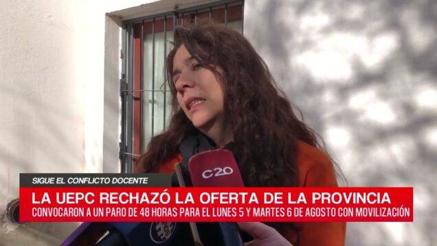 C20 Noticias | Sigue el conflicto docente – Lorena Zamora