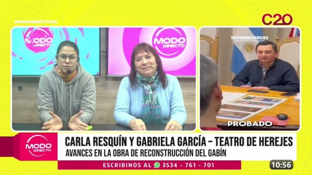C20 Noticias | Teatro de herejes – Carla resquín y Gabriela García