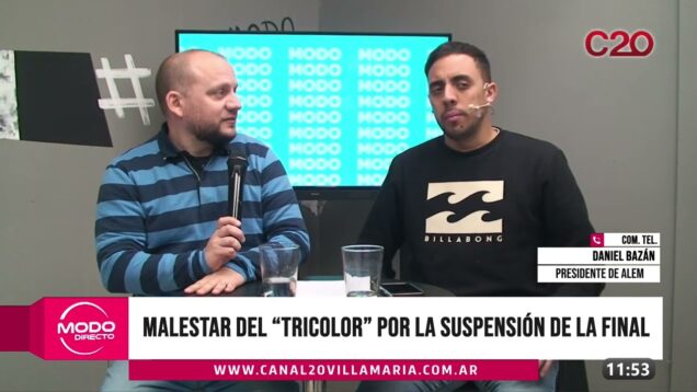 Modo Directo | Malestar del Tricolor – Daniel Bazán