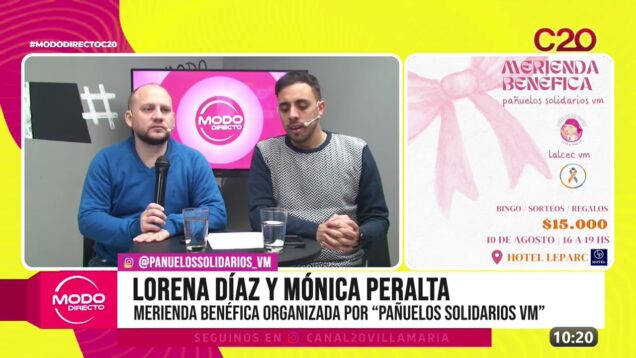 Modo Directo | “Pañuelos Solidarios VM” – Lorena Díaz y Mónica Peralta