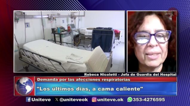 Uniteve Noticias | Alta demanda por afecciones respiratorias