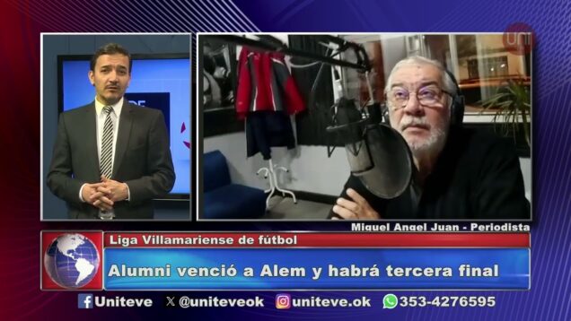 Uniteve Noticias | Alumni venció a Alem y habrá tercera final