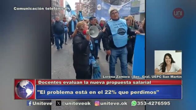 Uniteve Noticias | Docentes evalúan la nueva propuesta salarial