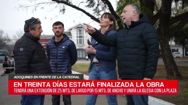 C20 Noticias | Adoquines en frente de la catedral – Eduardo Accastello