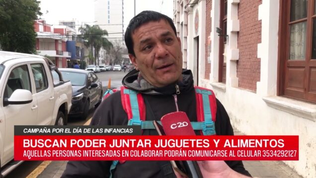 C20 Noticias | Campaña por el día de las infancias – Carlos Díaz