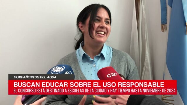 C20 Noticias | Compañeritos del agua – Gisela Piñero