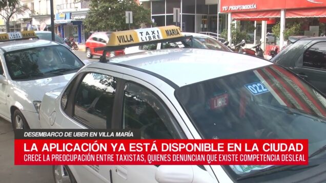 C20 Noticias | Desembarco de UBER en Villa María – Raúl Gaitán