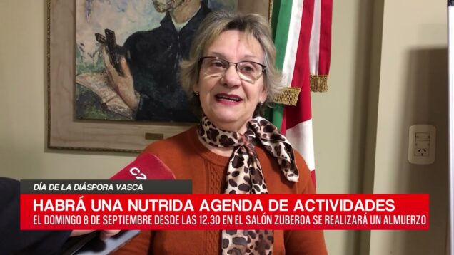 C20 Noticias | Día de la Diáspora Vasca – Emilia Zugasti