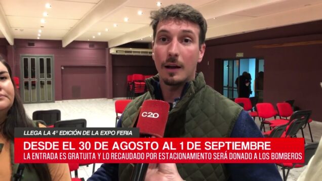 C20 Noticias | Llega la 4° edición de la expo feria – Luisina Cóseres y Juan Ignacio Jaume