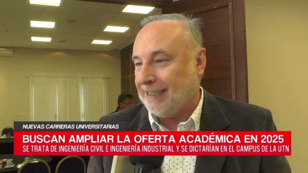 C20 Noticias | Nuevas carreras universitarias – Eduardo Accastello